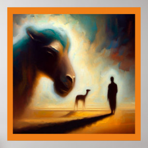 Poster Spirit Animal Camel 1