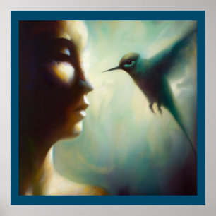 Poster Spirit Animal Hummingbird 4