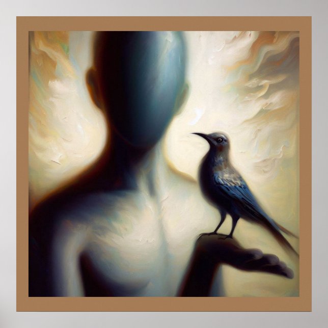 Poster Spirit Animal Mockingbird 2 (Devant)