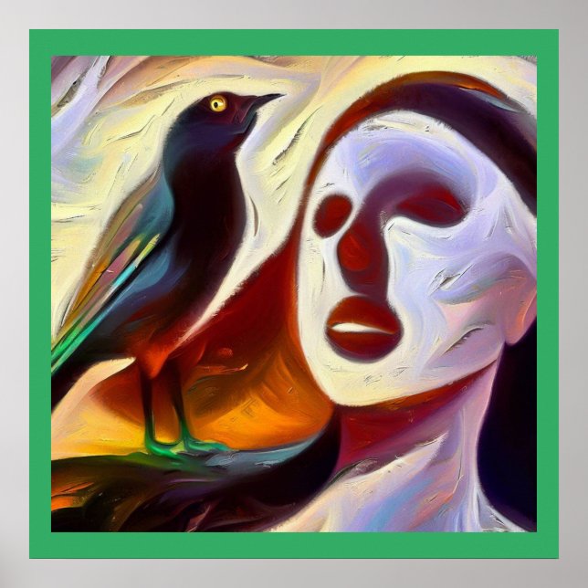 Poster Spirit Animal Mockingbird 3 (Devant)