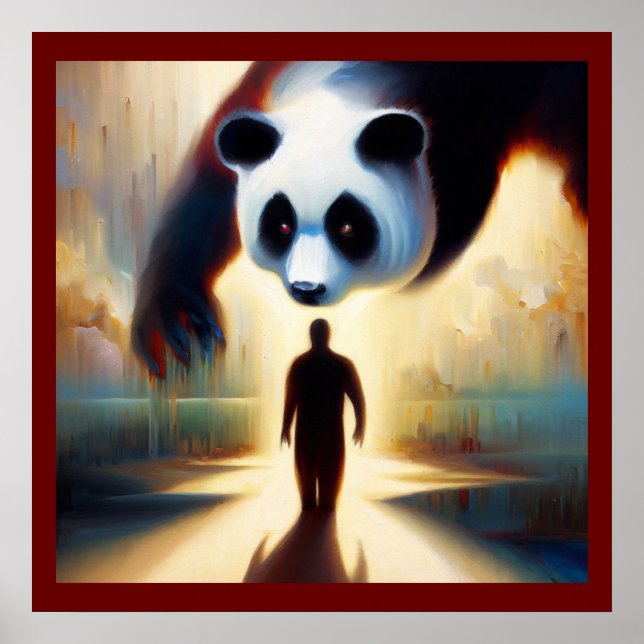 Poster Spirit Animal Panda 2 (Devant)