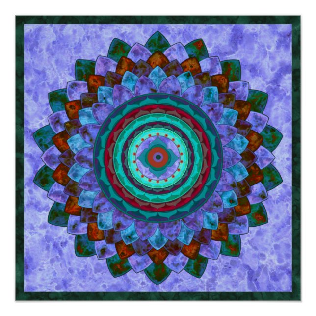 Poster Spirit mandala (Devant)