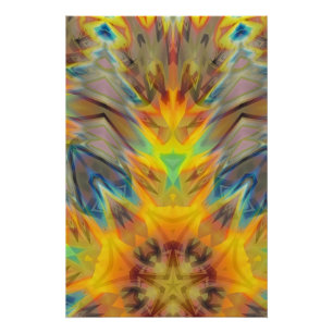 Poster Spirit of Fire - Ken Gage Surreal Art