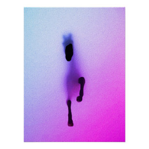 Poster Spirit of the Horse - Mur Art Abstrait