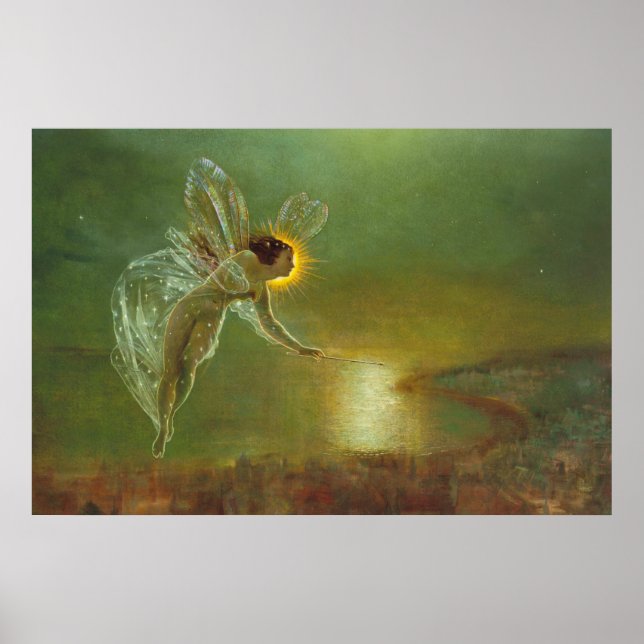Poster Spirit of the Night - John Atkinson Grimshaw (Devant)