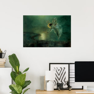 Poster Spirit of the Night par Grimshaw, Fée victorienne