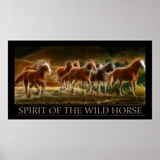 Poster Spirit of the Wild Horse (Devant)