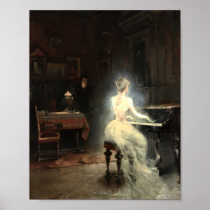 Poster Spirit par George Roux 1885