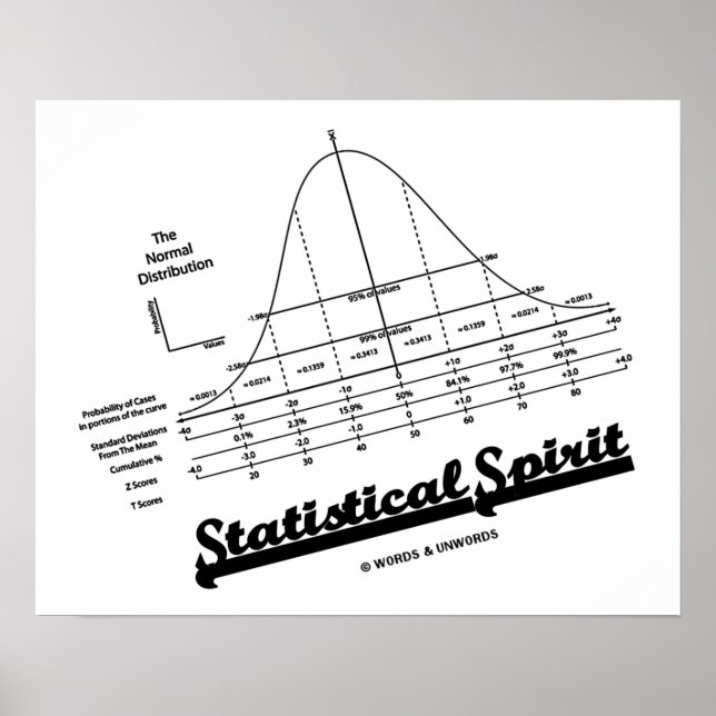 Poster Spirit statistique (Devant)