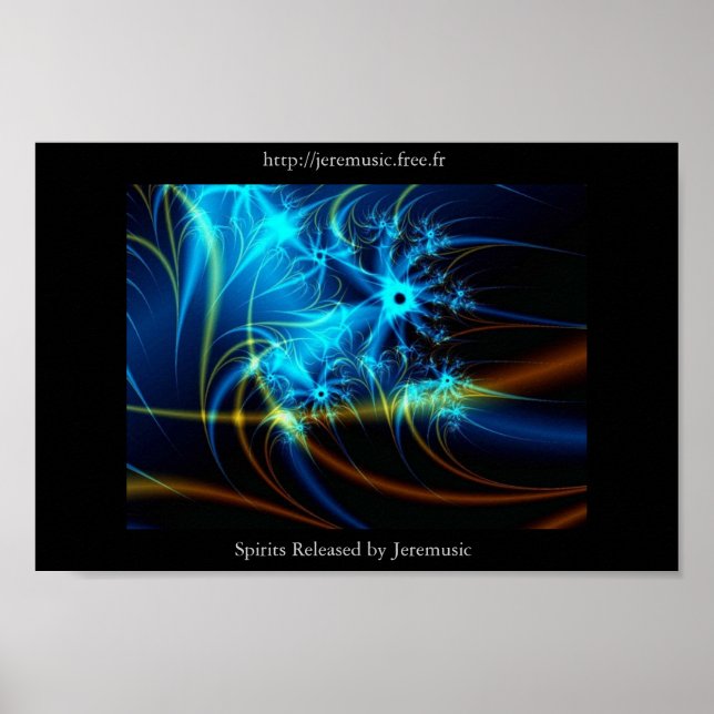 Poster Spiritueux relâchés (Devant)