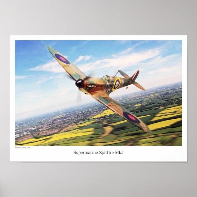 Poster Spitfire (Devant)