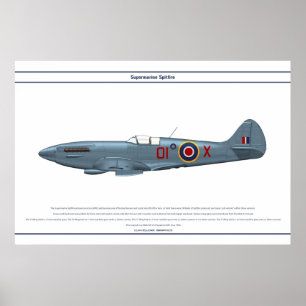 Poster Spitfire GB 2 Sqn 1