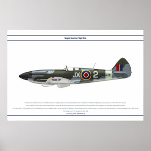Poster Spitfire gigaoctet 1 Sqn 1