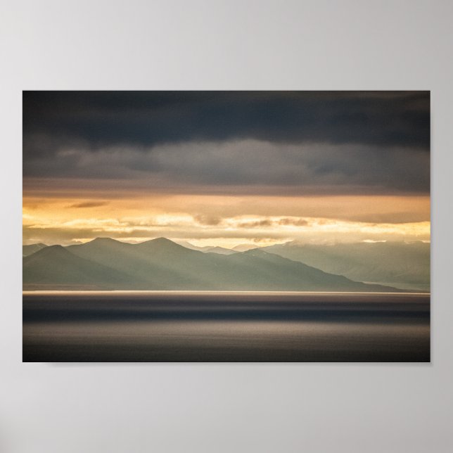 Poster Spitsbergen Svalbard (Devant)