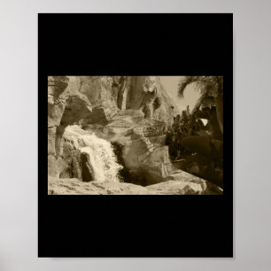 Poster Splash Water Feature Benidorm Tint Sticker