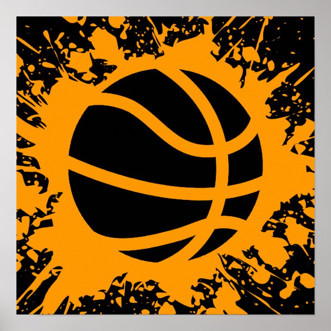 Poster splatz de basket (Devant)