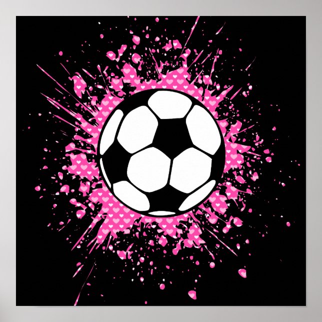 Poster splatz de football (Devant)