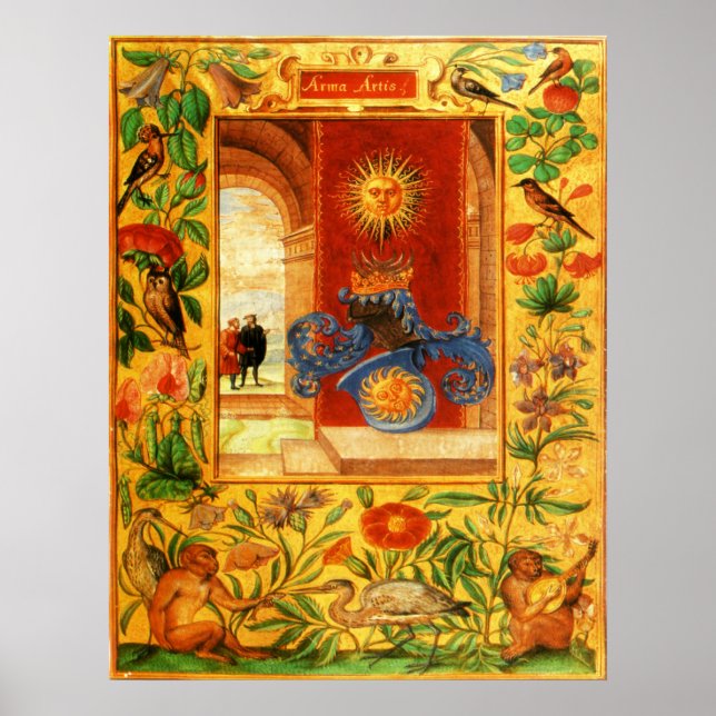 Poster Splendor Solis : Les Armoiries de l'Art (Devant)