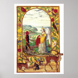 Poster Splendor Solis manuscrit 1598 Renaissance de l'âme