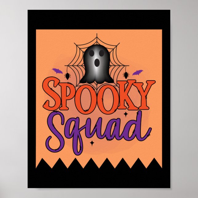 Poster Spooky squad (Devant)