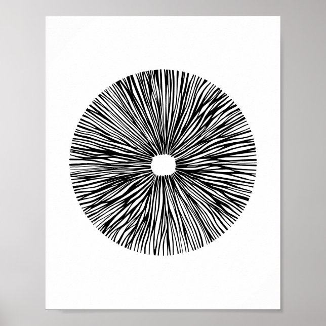 Poster spore de champignon magique (Devant)