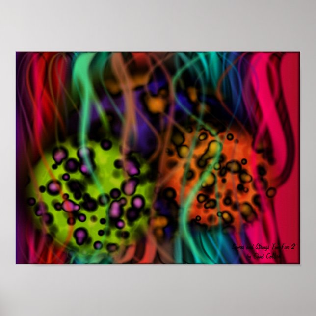 Poster Spores et cordes Trop loin 2 (Devant)