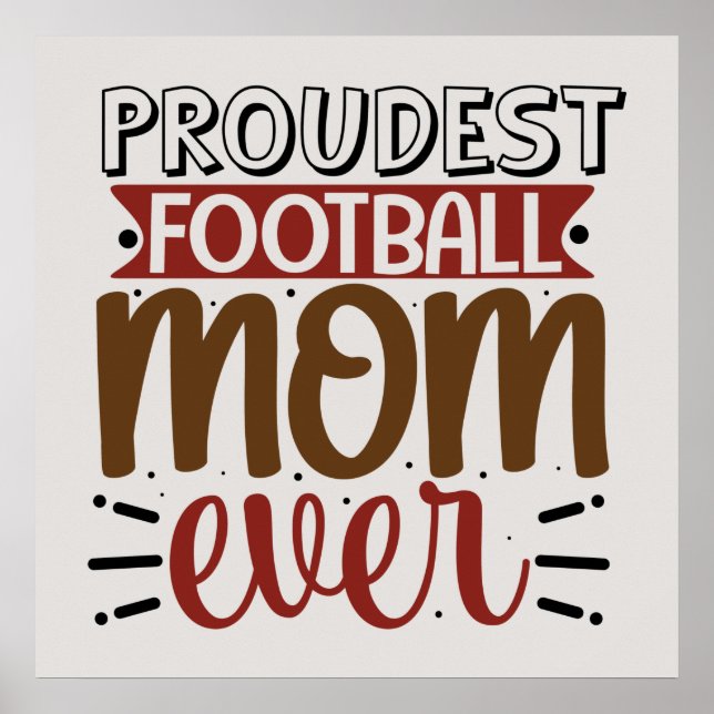 Poster Sport de football cool (Devant)