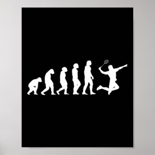 Poster Sport Evolution Badminton