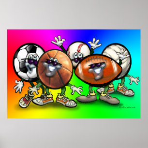 Poster sportif