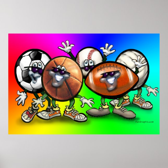 Poster sportif (Devant)