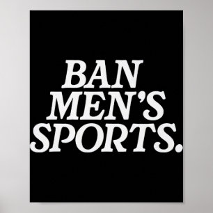 Poster Sports drôles d'hommes