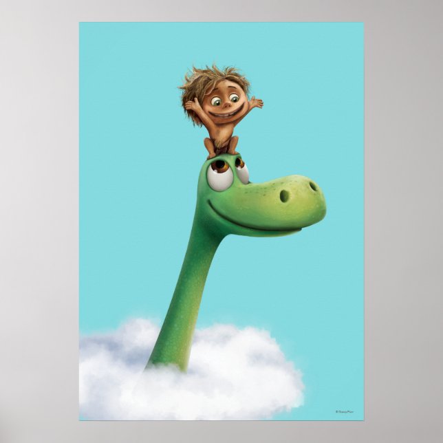 Poster Spot Et Arlo Tête Dans Les Nuages (Devant)