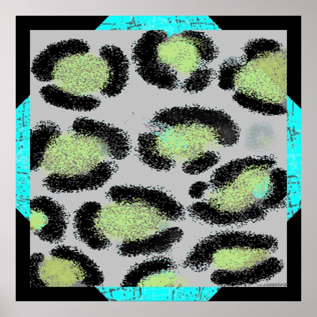 Poster Spots Snow Leopard (Devant)