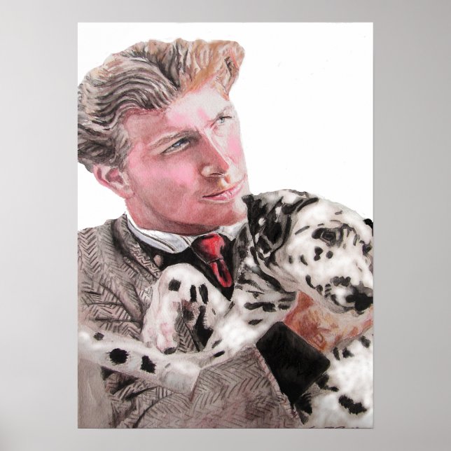 Poster Spotty Dalmatie Chien et Chiens de sexe masculin P (Devant)