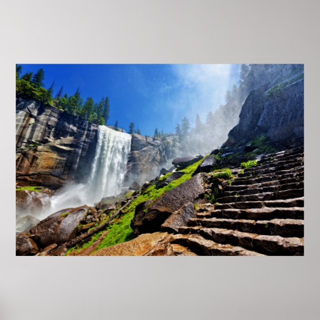 Poster Spray lourd de Vernal | Parc national de Yosemite (Devant)