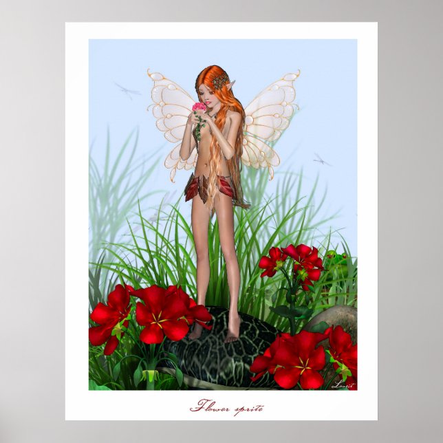 Poster Sprée de fleurs (Devant)