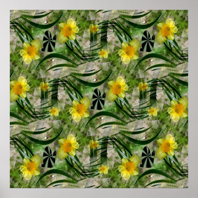 Poster Spring Gardening.... (Devant)