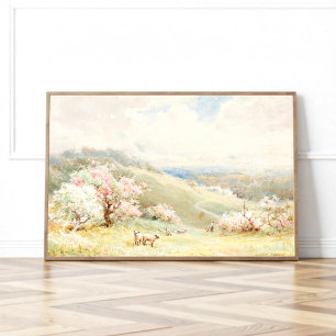 Poster Spring, Joseph Rubens Powell