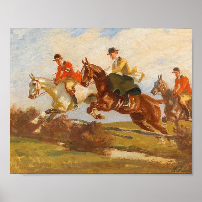 Poster Springreiter | Angelo Jank (Devant)