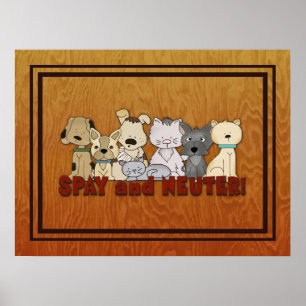 Poster Spy and Neuter Your Pets