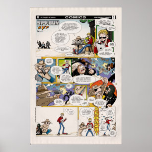 Poster SPY GUY : Funnies 1 Pager