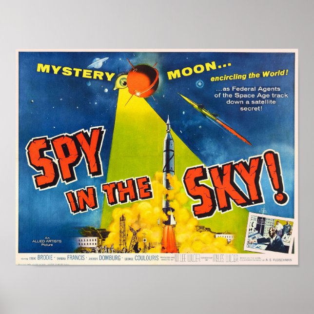 Poster Spy in the Sky (Devant)