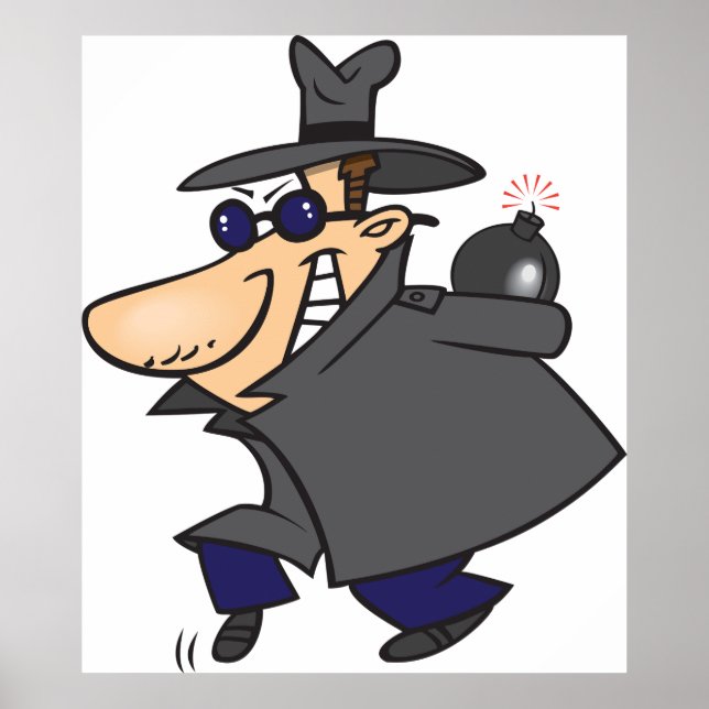 Poster Spy sournois (Devant)