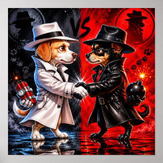 Poster "Spy vs. Spy"