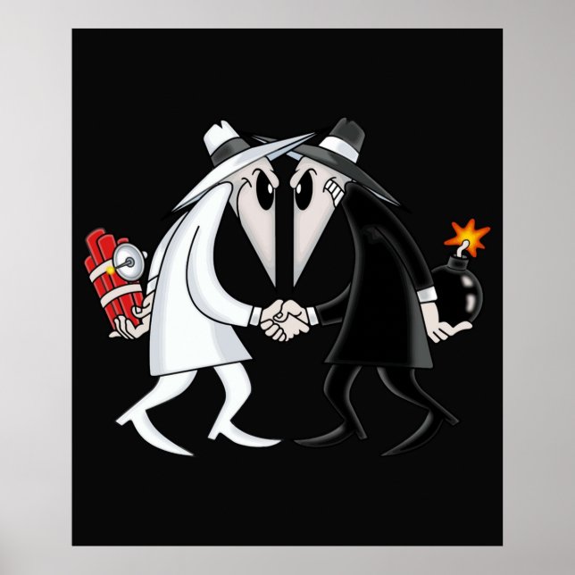Poster Spy Vs Spy ColorName (Devant)