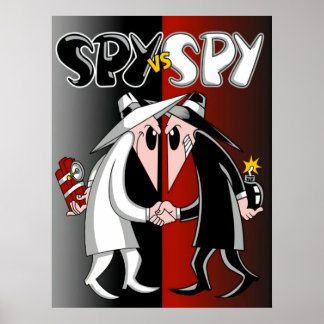 Poster Spy vs Spy in Action