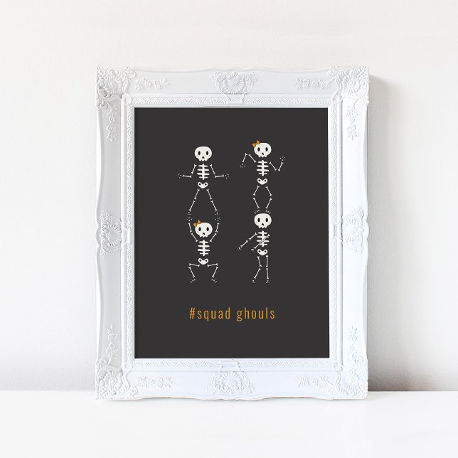 Poster Squad Ghouls Halloween (Créateur téléchargé)