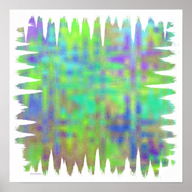 Poster square abstract (Front)