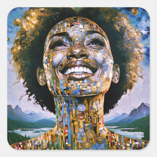Poster Square Sticker