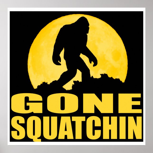 Poster SQUATCHIN DISPONIBLE *Special* BARK À L'édition LU (Devant)